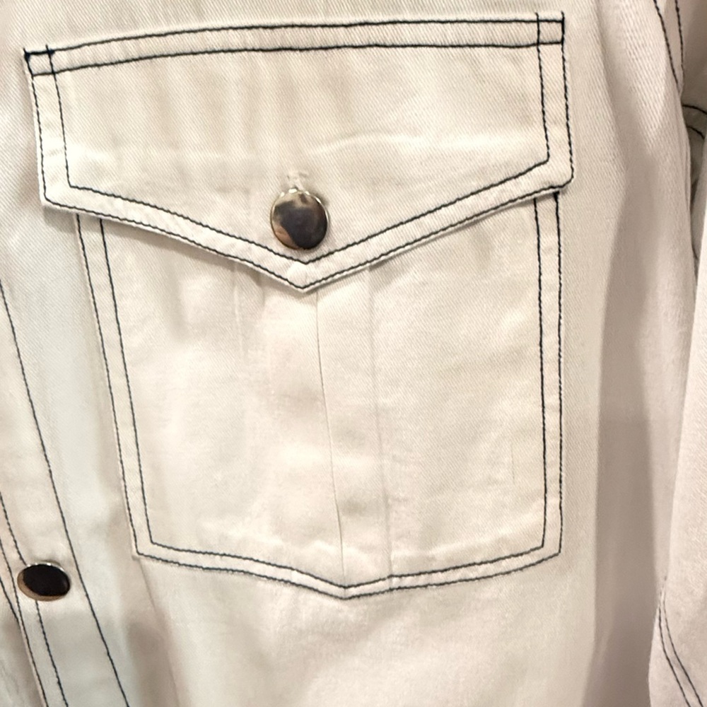 NEW VILAGALLO sequin jacket in white - Picture 6 of 8